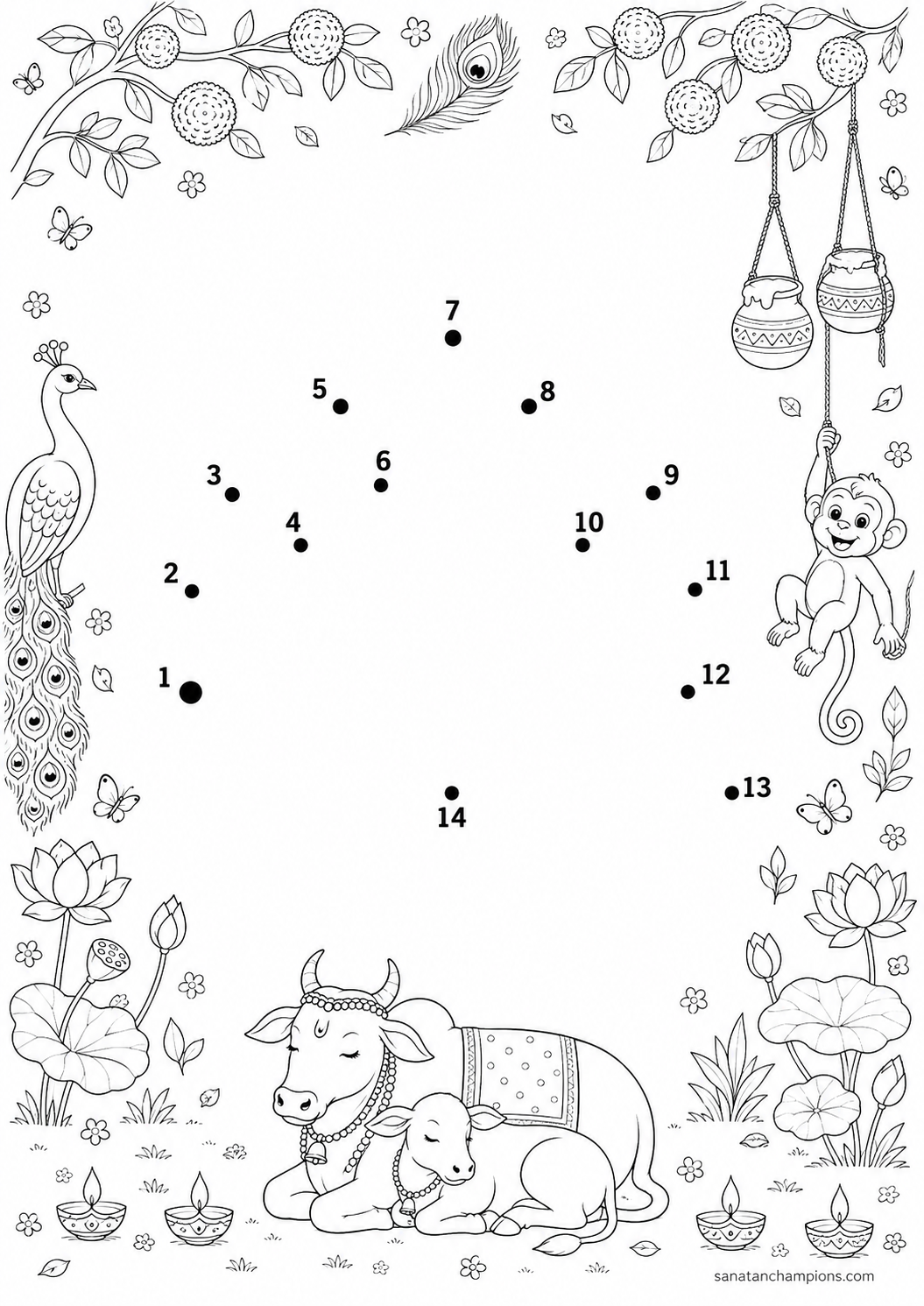 For the child who presses too hard — an illustrated dot-to-dot, ages 4–6. Opens its page.