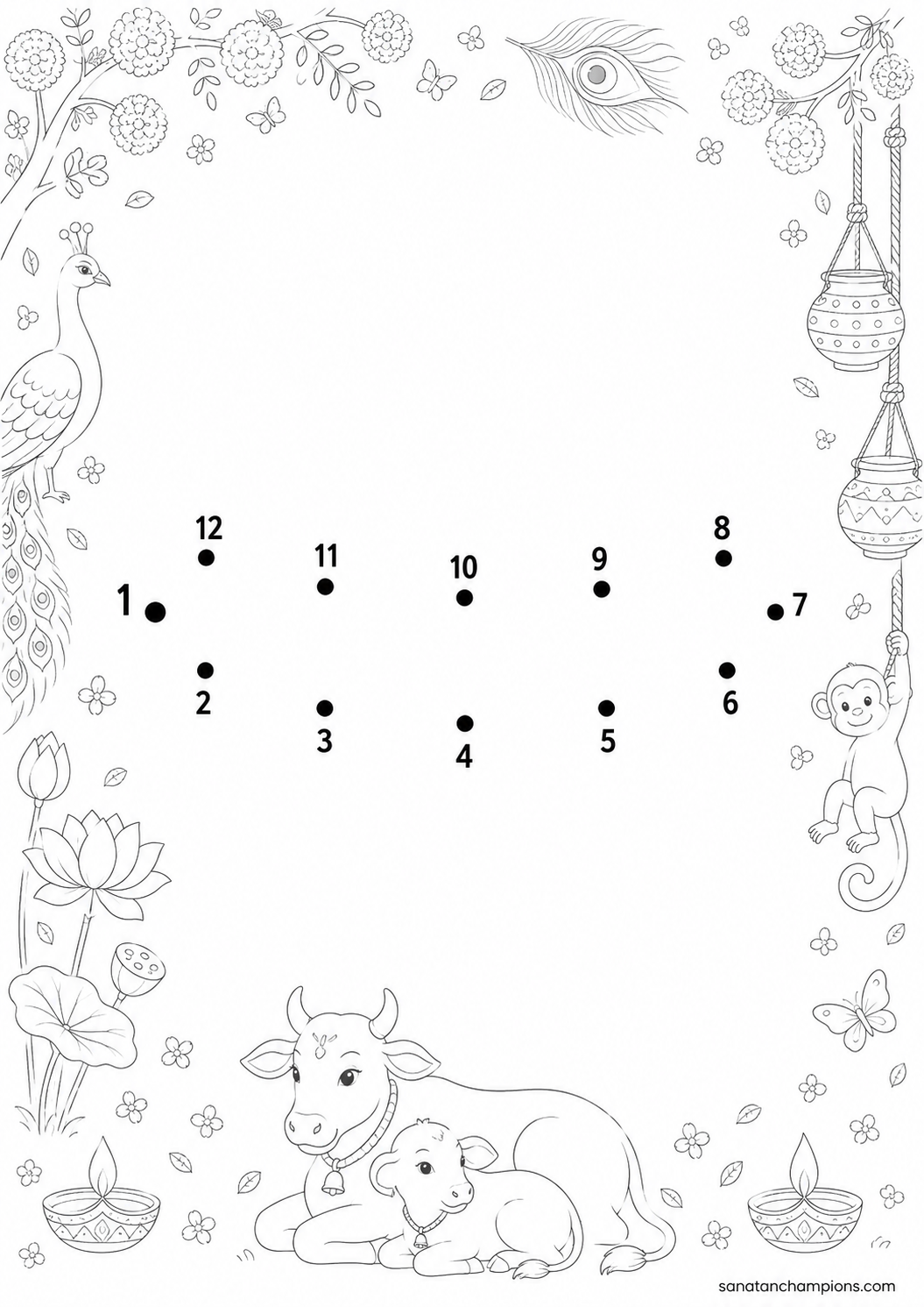 For the child who is hungry before the story ends — an illustrated dot-to-dot, ages 4–6. Opens its page.