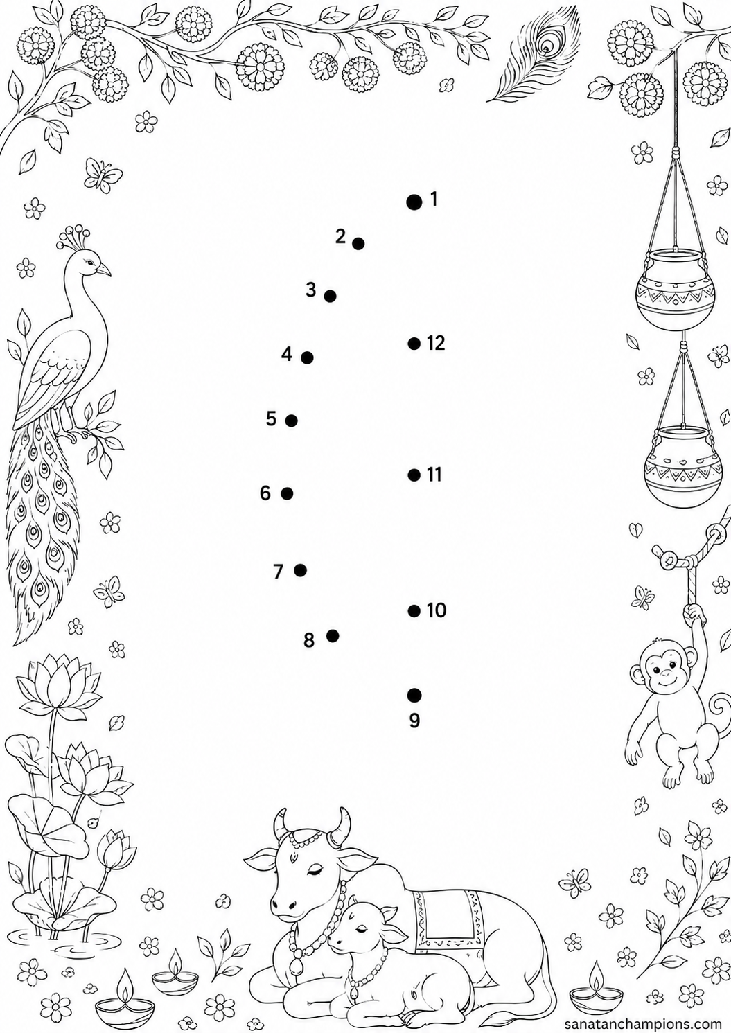For the child who aims before they look — an illustrated dot-to-dot, ages 4–6. Opens its page.
