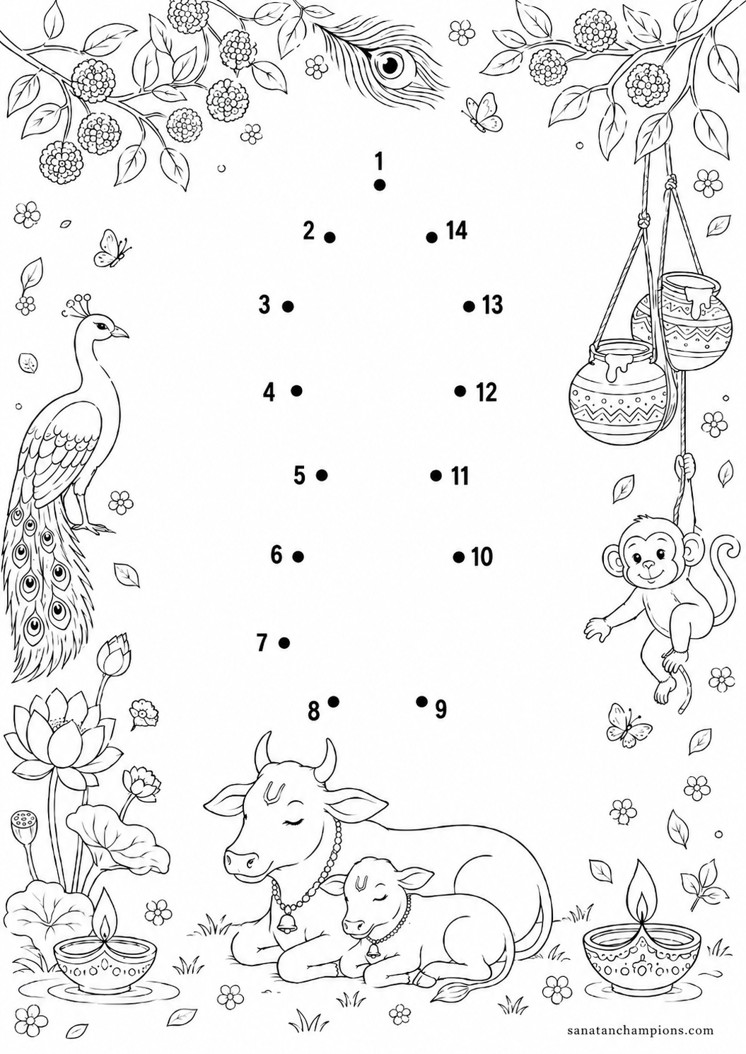 For the child who leaves their shoes anywhere — an illustrated dot-to-dot, ages 4–6. Opens its page.
