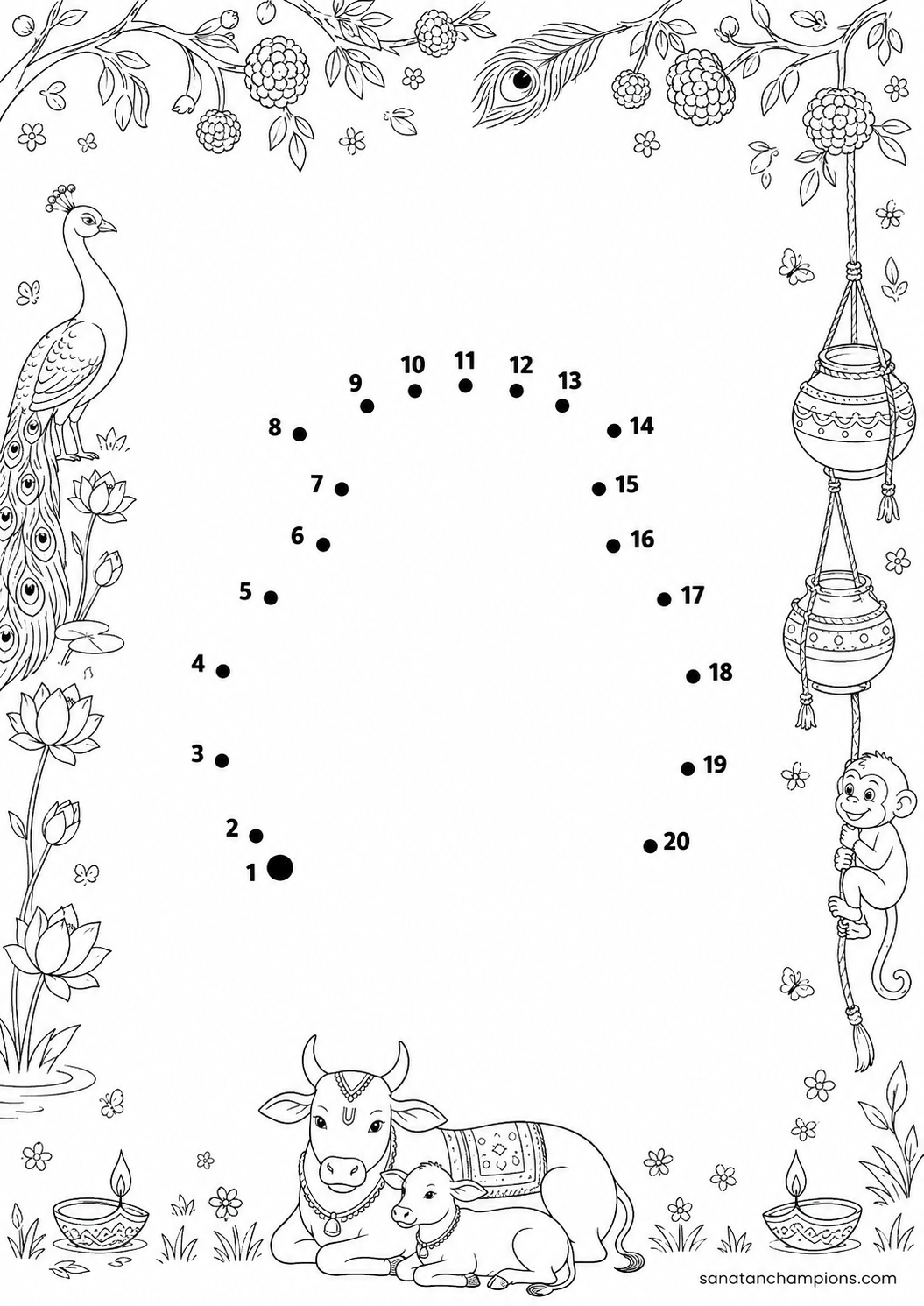 For the child whose hand is already in the jar — an illustrated dot-to-dot, ages 7–9. Opens its page.