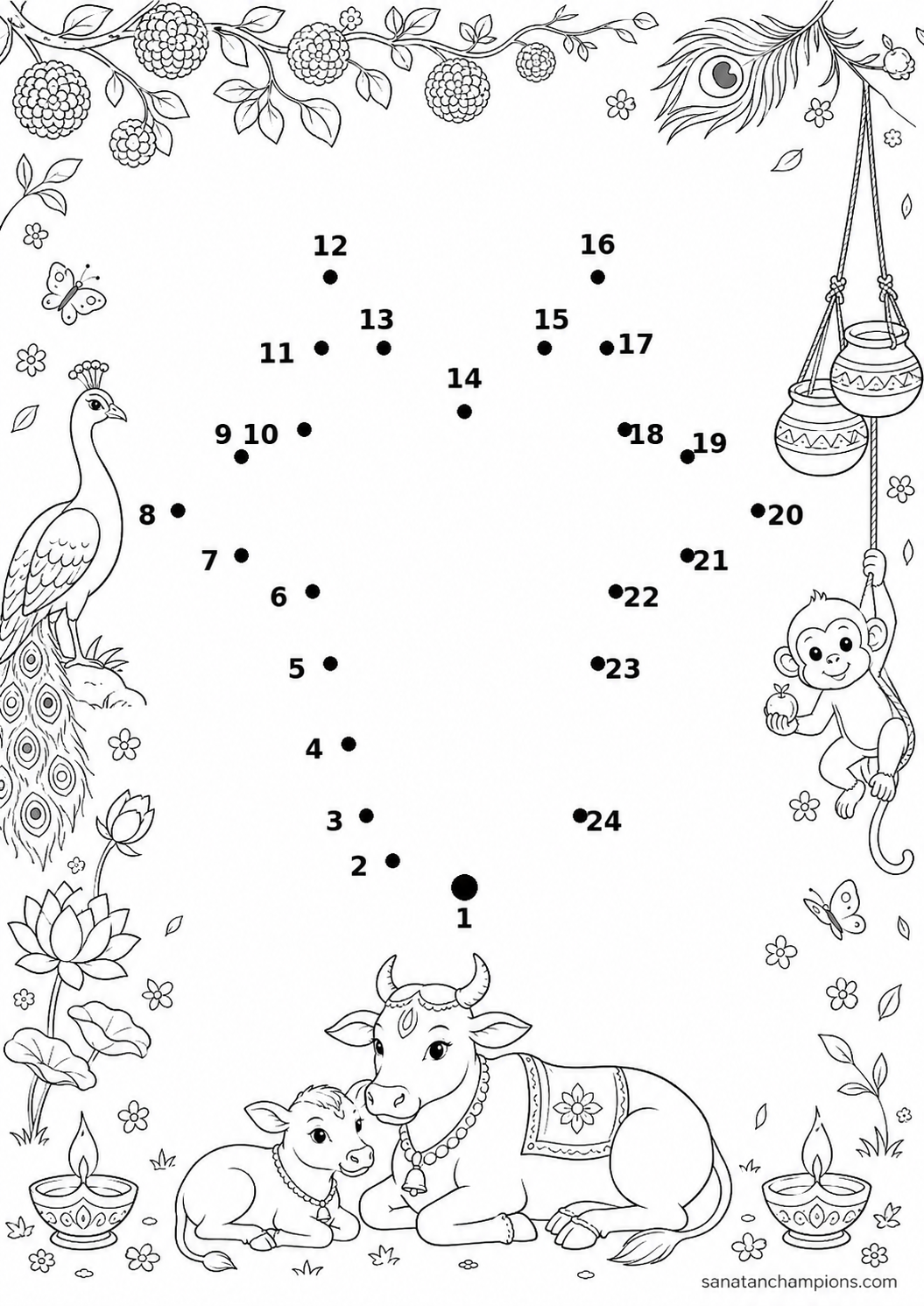 For the child who is nervous of big animals — an illustrated dot-to-dot, ages 7–9. Opens its page.